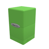 ULTRA PRO - Classic Satin Tower Deck Box: Lime Green - Gamesmart